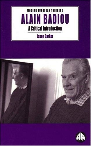 Couverture : Alain Badiou