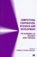Couverture : Competition Cooperation Research and Devel