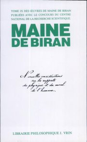 Couverture : Maine de Biran : Iuvres X-2 Derniere Philosophie