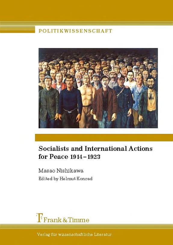Couverture : Socialists and International Actions for Peace 1914–1923
