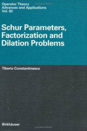 Couverture : Schur parameters, factorization, and dilation problems