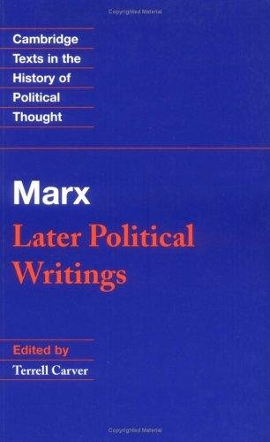 Couverture : Marx