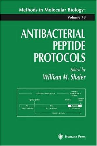 Couverture : Antibacterial peptide protocols