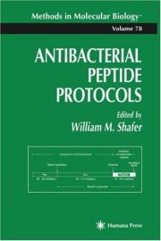 Couverture : Antibacterial peptide protocols