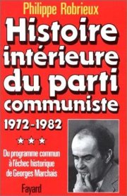 Couverture : Histoire intérieure du Parti communiste