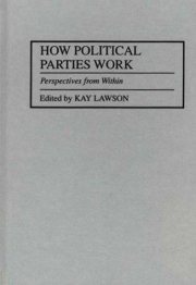 Couverture : How political parties work