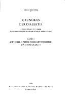 Couverture : Grundriss der Dialektik