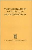 Couverture : Voraussetzungen und Grenzen der Wissenschaft