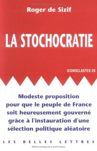 Couverture : La stochocratie