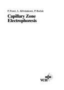 Couverture : Capillary zone electrophoresis