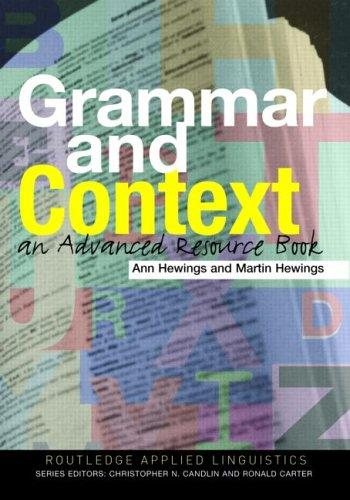 Couverture : Grammar and context