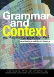 Couverture : Grammar and context