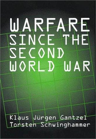 Couverture : Warfare since the Second World War