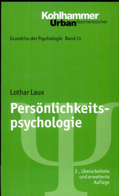 Couverture : Personlichkeitspsychologie