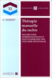 Couverture : Thérapie manuelle du rachis