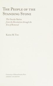 Couverture : The People of the Standing Stone