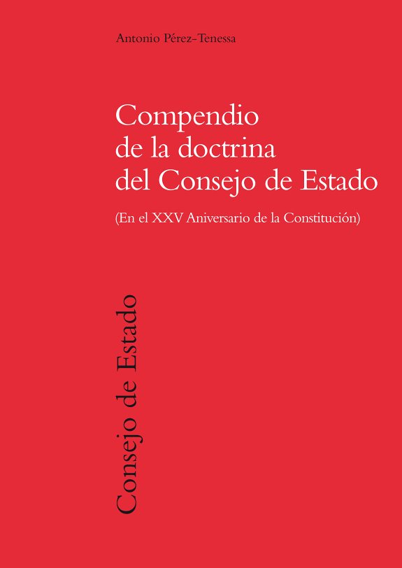 Couverture : Compendio de la doctrina del Consejo de Estado