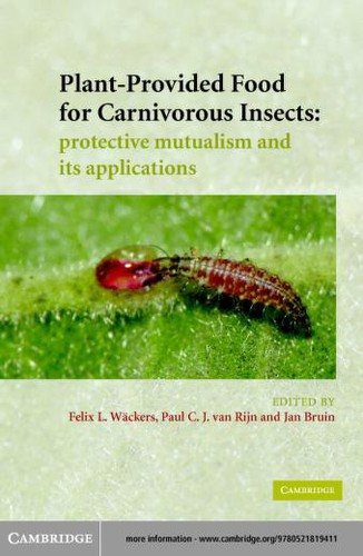 Couverture : Plant-provided food for carnivorous insects