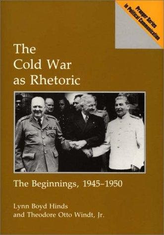 Couverture : The cold war as rhetoric