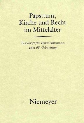 Couverture : Papsttum, Kirche und Recht im Mittelalter