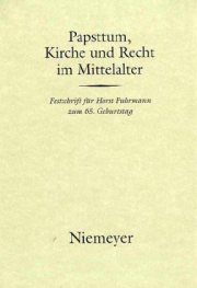 Couverture : Papsttum, Kirche und Recht im Mittelalter