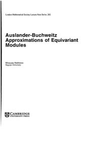 Couverture : Auslander-Buchweitz approximations of equivariant modules