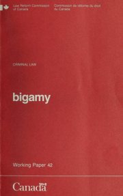 Couverture : Bigamy