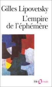 Couverture : L'empire de l'éphémère