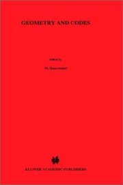 Couverture : Geometry and codes