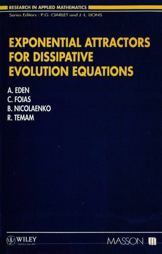 Couverture : Exponential attractors for dissipative evolution equations