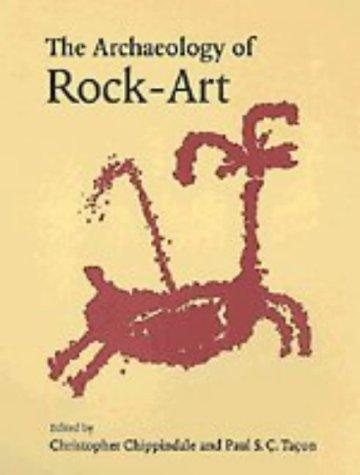 Couverture : The archaeology of rock-art
