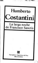 Couverture : La larga noche de Francisco Sanctis