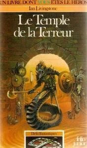 Couverture : Le temple de la terreur