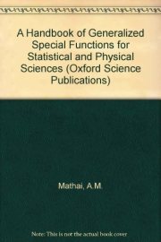 Couverture : A handbook of generalized special functions for statistical and physical sciences