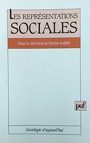 Couverture : Les Représentations sociales