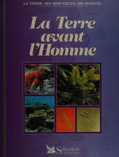 Couverture : La Terre avant l'homme