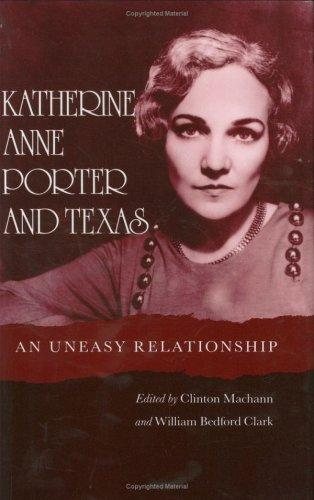 Couverture : Katherine Anne Porter and Texas