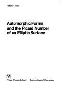 Couverture : Automorphic forms and the Picard number of an elliptic surface