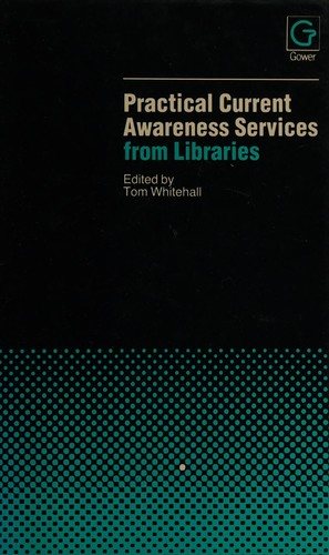 Couverture : Practical current awareness services from libraries