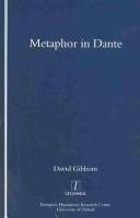 Couverture : Metaphor in Dante