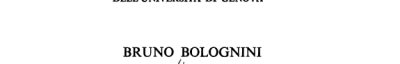 Couverture : L' oggettività istituzionale