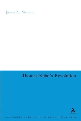 Couverture : THOMAS KUHN'S REVOLUTION: AN HISTORICAL PHILOSOPHY OF SCIENCE.