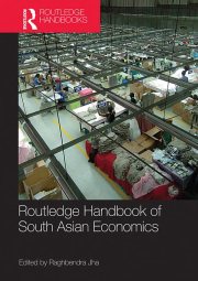 Couverture : Routledge handbook of South Asian economics