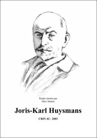 Couverture : Joris-Karl Huysmans (CRIN 42)