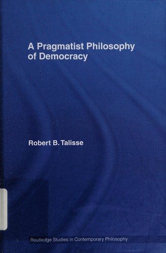 Couverture : A pragmatist philosophy of democracy