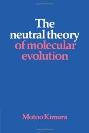 Couverture : Neutral Theory of Molecular Evolution.