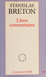 Couverture : Libres commentaires