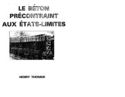 Couverture : Le Be ton precontraint aux e tats-limites
