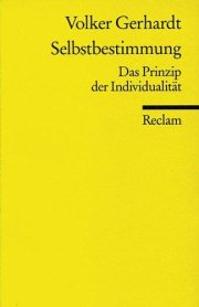 Couverture : Selbstbestimmung. Das Prinzip der Individualität.