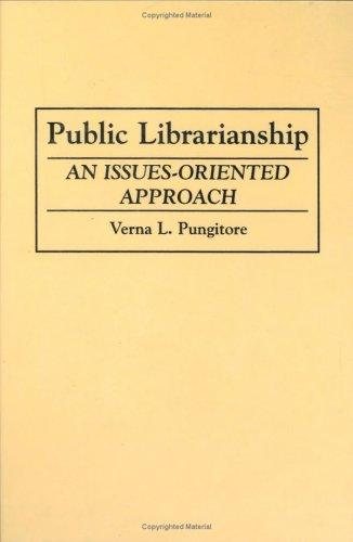 Couverture : Public librarianship